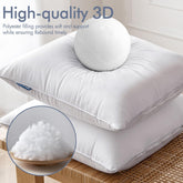 Throw Pillows with 100% Cotton Covers